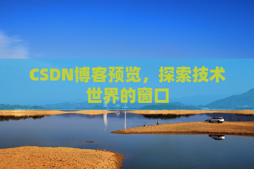 CSDN博客预览，探索技术世界的窗口